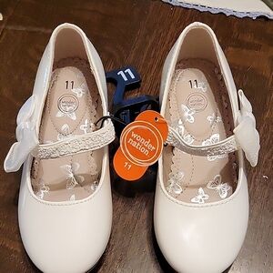 Wonder Nation White Kids Shoes